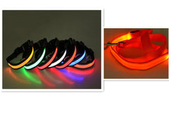 LED Dog Collar Leash