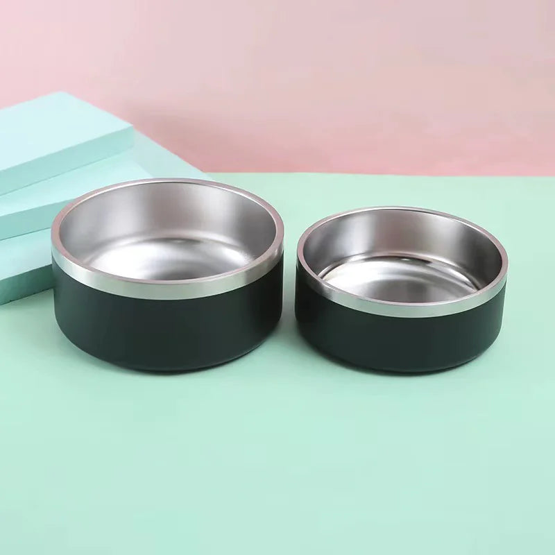 Steel Dog Bowl