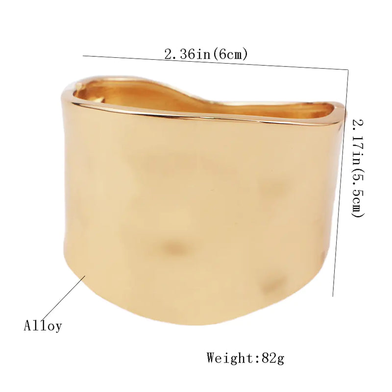 Wide Cuff Bracelet