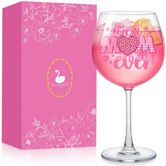 Best Mom Wine Glass