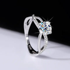 Moissanite Ring