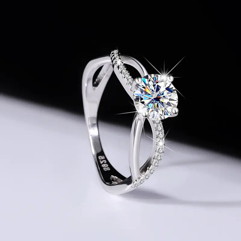 Moissanite Ring